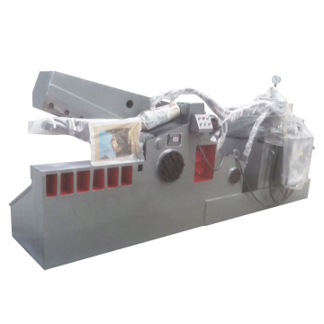Máquina cortadora de metales de barra de acero de residuos hidráulicos